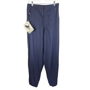 Adidas Golf Midnight ClimaShell Storm Waterproof Sealed Seams Pants Men's M NWT